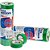 Fita adesiva pp 2000 12mmx10m verde - eurocel (pct.c/10) - Imagem 1