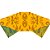 Toalha plastica 80x80cm arabesco dourada - don paper (pct.c/10) - Imagem 2