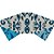 Toalha plastica 80x80cm arabesco prata - don paper (pct.c/10) - Imagem 1