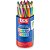 Lapis de cor jumbo tris rainbow 6 combinacoes cor - summit (pote-24) - Imagem 1