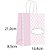 Sacola para presente decorada baby rosa p 16,4x21x8,5cm - scrity (pct.c/10) - Imagem 1