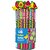 Lapis preto redondo decorado cis borracha frutas 4 mod. (s) - sertic (pote-24) - Imagem 1