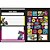 Caderno brochurao capa dura transformers 80f - animativa (pct.c/05) - Imagem 3