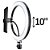 Ring light para iluminacao 10pol - mercoriental (unidade) - Imagem 3