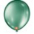 Balao 16 liso metalizado verde - sao roque (pct.c/10) - Imagem 1