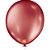 Balao 16 liso metalizado vermelho - sao roque (pct.c/10) - Imagem 1