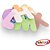 Material didatico eva alfabeto colors 13cm. 26pcs - evamax (pacote) - Imagem 2