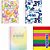 Caderno 01x1 capa dura mentos 80fls. - jandaia (pct.c/04) - Imagem 1