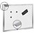 Quadro aviso magnetico 100x080cm aluminio pop - cortiarte (unidade) - Imagem 1