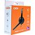 Fone de ouvido com microfone headset call meet p3 preto - newex (unidade) - Imagem 3