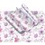 Plastico adesivo 45cmx10m floral lilas - v.m.p. (rolo) - Imagem 1