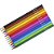 Lapis de cor redondo cis club resina 12 cores - sertic (estojo) - Imagem 2