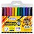 Caneta hidrografica jumbo big 12cores - brw (pct.c/12) - Imagem 1