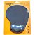 Mouse pad gel cinza escuro com apoio - bright (unidade) - Imagem 2