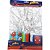 Brinquedo para colorir kit pintura spider man 26x19 - v.m.p. (unidade) - Imagem 1