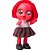 Boneca glow girls vermelha ruby - bee toys (unidade) - Imagem 1