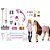 Barbie entretenimento div.estabulo de cavalos c/bone - mattel (unidade) - Imagem 1