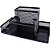 Acessorio para mesa aramado porta objetos preto - kit (unidade) - Imagem 1