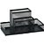 Acessorio para mesa aramado ilha 4compart. pt - brw (unidade) - Imagem 1