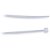 Abracadeira nylon branca 2,5x100mm. - force line (pct.c/100) - Imagem 2