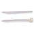 Abracadeira nylon branca 2,5x200mm. - force line (pct.c/100) - Imagem 2