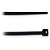 Abracadeira nylon preta 3,6x200mm. - force line (pct.c/100) - Imagem 2