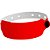 Pulseira identificacao pvc vermelho c/pino - tecnomidia (pct.c/56) - Imagem 3