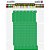 Pulseira identificacao pvc verde bandeira c/pino - tecnomidia (pct.c/56) - Imagem 4