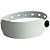 Pulseira identificacao pvc branco c/pino - tecnomidia (pct.c/56) - Imagem 3