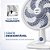 Ventilador mesa super power 127v 30cm bco - mondial (unidade) - Imagem 4