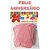 Faixa decorativa feliz aniv. gliter rs.neon12cm - make+ (unidade) - Imagem 1