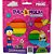 Massa para modelar criativa princesa 7cores 70g pula e mol - magic kids (unidade) - Imagem 1