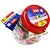 Borracha decorada tris marshmallow 3 cores - summit (pote-36) - Imagem 1