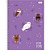 Caderno 01x1 capa dura fom fom 80fls. - foroni (pct.c/04) - Imagem 1