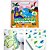 Livro com adesivos 100 adesivos dinossauros 28x28 - magic kids (unidade) - Imagem 2