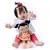 Boneca de pelucia juju negra 35cm - zip (unidade) - Imagem 2