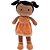 Boneca de pelucia juju negra 35cm - zip (unidade) - Imagem 1