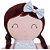 Boneca de pelucia nicole 34cm - zip (unidade) - Imagem 3