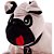 Pelucia cachorro pug ze 30cm - zip (unidade) - Imagem 2