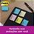 Bloco de recado post-it 653 neon 38x50mm c/100fls. - 3m (pct.c/04) - Imagem 3