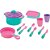 Brincando de casinha panelas e talheres rosa 13pcs - maral (unidade) - Imagem 1