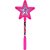 Brinquedo diverso barbie varinha c/luz e som - toyng (unidade) - Imagem 1