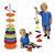 Brinquedo educativo giro magico 08 pcs. - dismat (unidade) - Imagem 2