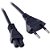 Cabo de forca paralelo 2x0,75 plug e femea - force line (unidade) - Imagem 1