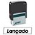 Carimbo autoentintado lancado autom. 38x14mm pt - carbrink (unidade) - Imagem 1