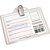 Cracha com presilha presilha jacare remov. 7x10cm. - romitec (pct.c/50) - Imagem 1
