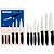 Faca jogo plenus 7pcs inox cabo pto - tramontina (unidade) - Imagem 4