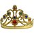 Fantasia acessorio coroa princesa luxo 60x12cm - make+ (unidade) - Imagem 1