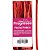 Fecho metalico vermelho 4mmx11cm. - fitas progresso (pct.c/100) - Imagem 1