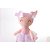 Boneca de pelucia bia cabelo rosa 34cm - zip (unidade) - Imagem 3